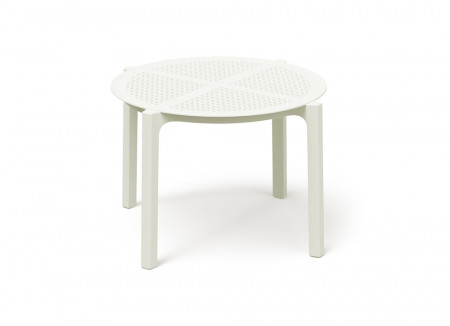 Стол журнальный уличный VLL- FERNE Nexo (коричневый, молочный)