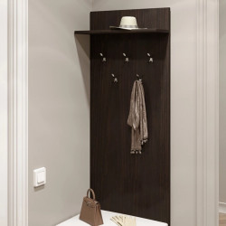 Вешалка в прихожую EVR- Соната-600 венге темный