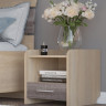 Тумба прикроватная EVR- Т-1 дуб Сонома + трюфель