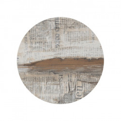 Столешница круглая VLL- Topalit (газета)