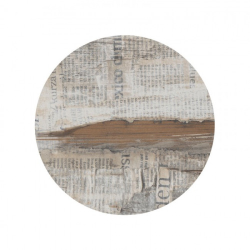 Столешница круглая VLL- Topalit (газета)