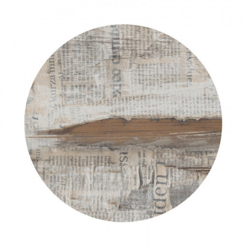 Столешница круглая VLL- Topalit (газета)