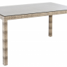 Стол из техноротанга Alexander Rose TEA-  OCEAN TABLE 1.35M X 0.8M (W/GLASS TOP)