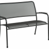 Софа металлическая Alexander Rose TEA- PORTOFINO BENCH 1.14M