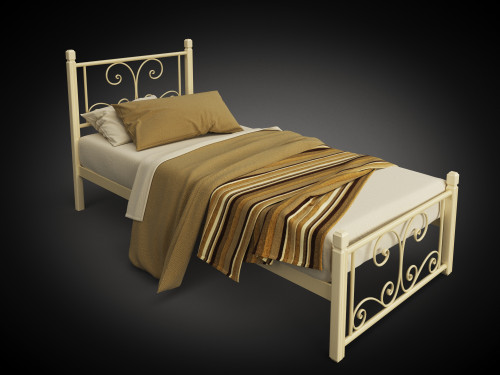 Кровать на деревянных ногах TNR- Нарцисс (мини) 190/200х80/90 см