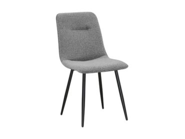Стул обеденный Avn- DOT Dark Grey Boucle тёмно-серый