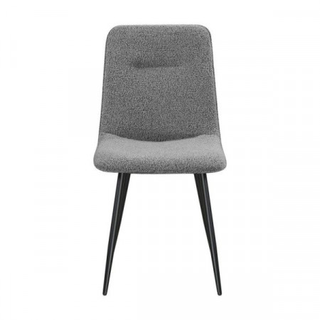 Стул обеденный Avn- DOT Dark Grey Boucle тёмно-серый