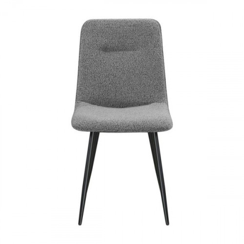 Стул обеденный Avn- DOT Dark Grey Boucle тёмно-серый