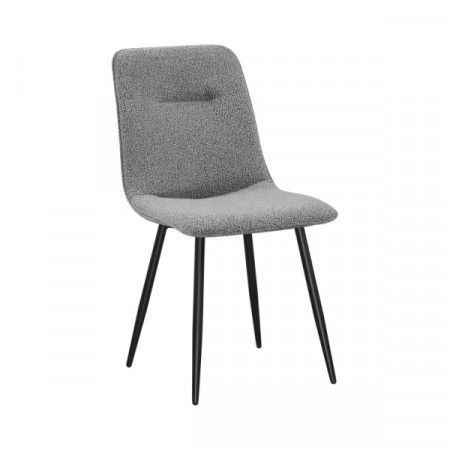 Стул обеденный Avn- DOT Dark Grey Boucle тёмно-серый