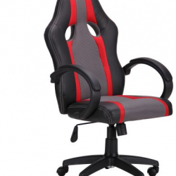 Стул с подлокотниками AMF- Shift black/red