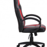 Стул с подлокотниками AMF- Shift black/red