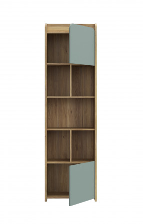 Стеллаж для книг Forte HOA HOAR811 (дуб маувелла/шалфей)