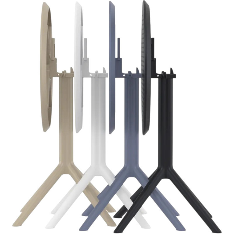 Стол уличный круглый складной Siesta Sky Folding Table 60 (бежевый)