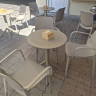 Стол уличный круглый складной Siesta Sky Folding Table 60 (бежевый)