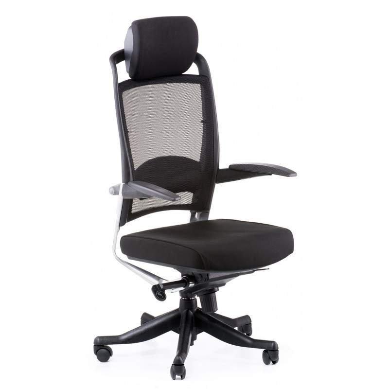 Кресло офисное TPRO- FULKRUM, Black, Mesh & fabric 9264