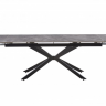 Стол обеденный BIO- Магнум (черный/ керамика Армани грей) 
