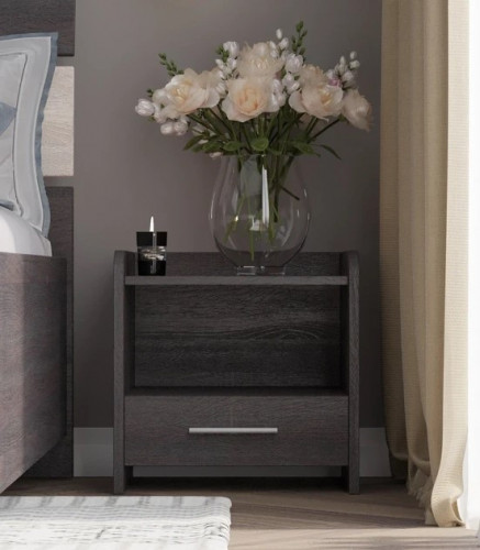 Тумба прикроватная EVR- Т-1 венге темный
