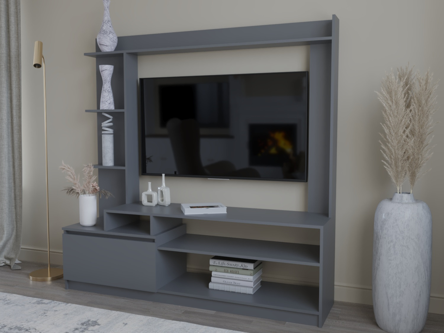 Тумба под телевизор ViA- Таун ТВ-6