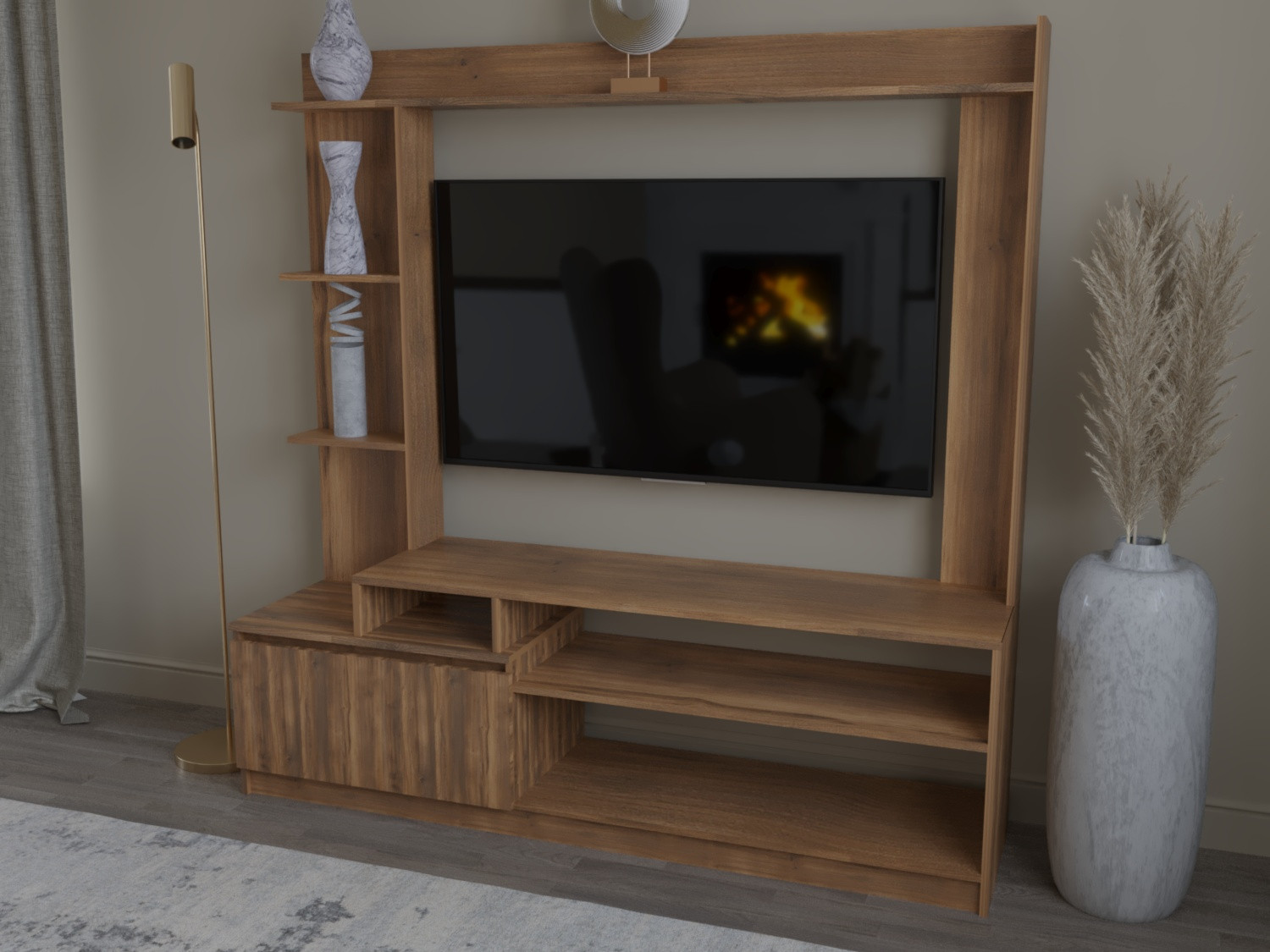 Тумба под телевизор ViA- Таун ТВ-6