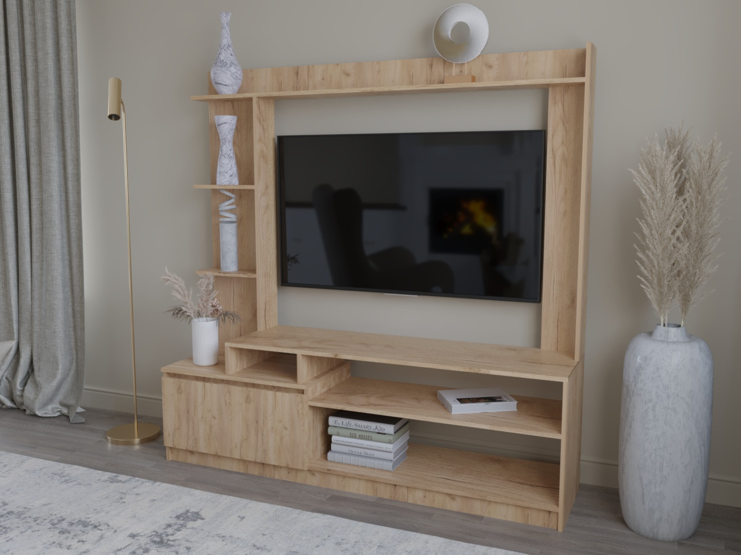 Тумба под телевизор ViA- Таун ТВ-6