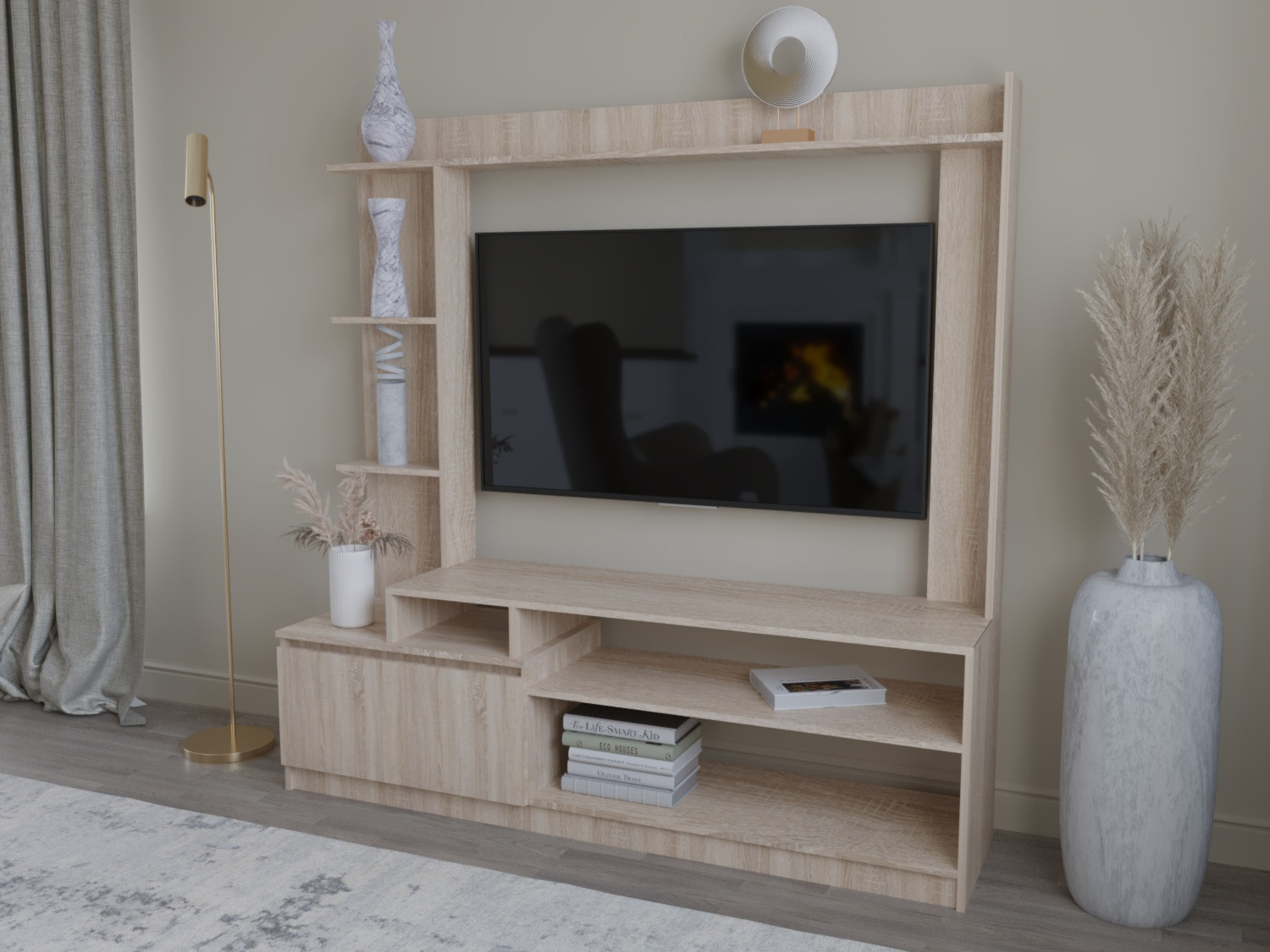 Тумба под телевизор ViA- Таун ТВ-6