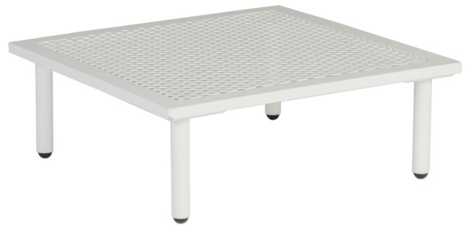 Стол кофейный с алюминиевой столешницей Alexander Rose TEA-  BEACH LOUNGE SIDE TABLE - ALUMINIUM TOP 