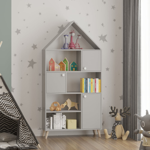 Стеллаж-домик 182х90х35 см KOD- ШК-домик-детский