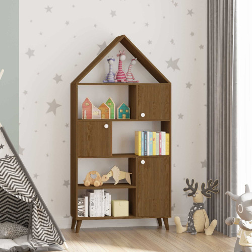 Стеллаж-домик 182х90х35 см KOD- ШК-домик-детский