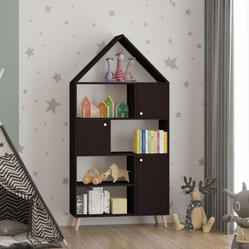 Стеллаж-домик 182х90х35 см KOD- ШК-домик-детский