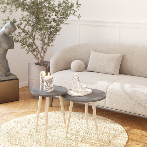 Комплект с двух круглых журнальных соликов KOD- ЖС-коло