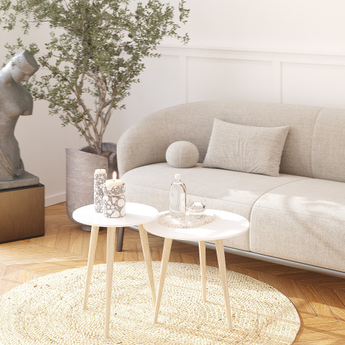 Комплект с двух круглых журнальных соликов KOD- ЖС-коло