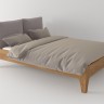 Деревянная кровать WDS- Oslo