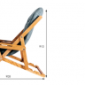 Кресло шезлонг Ws- VIP Chalet chair синтепон и поролон