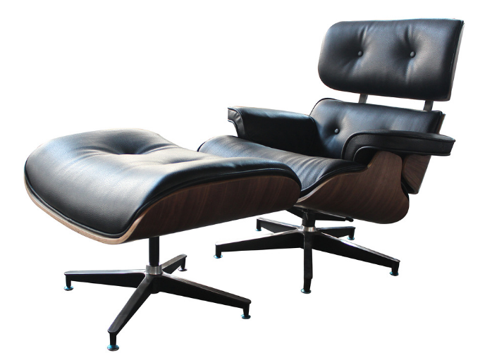 Кресло Cool- Eames lounge chair с оттоманкой