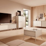 Комод высокий Perfect Home Сенсо / Senso 3-дверный 3D Беж