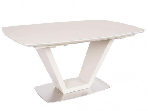 Стол обеденный Avn- HT2415 160-210x80 Glass Cappuccino 