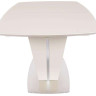 Стол обеденный Avn- HT2415 160-210x80 Glass Cappuccino 