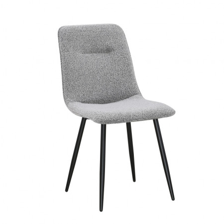 Стул обеденный Avn- DOT Grey Boucle (серый)