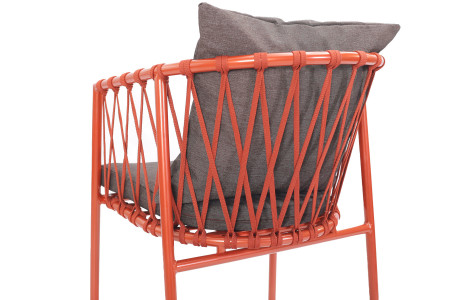 Кресло из текстильного шнура PRA- Альберо