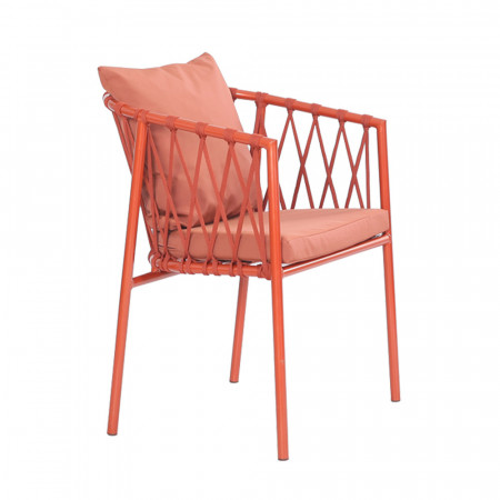 Кресло из текстильного шнура PRA- Альберо