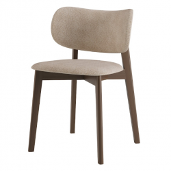 Стул обеденный LVK- Hawk массив ясеня (темный орех) 