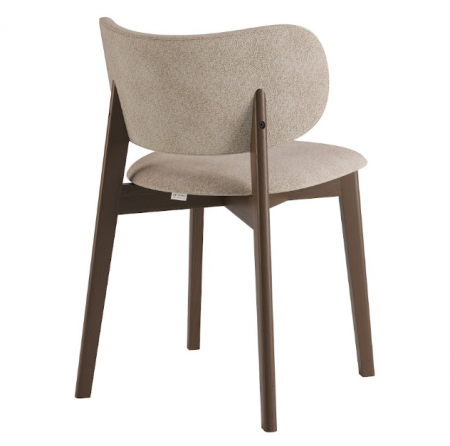 Стул обеденный LVK- Hawk массив ясеня (темный орех) 