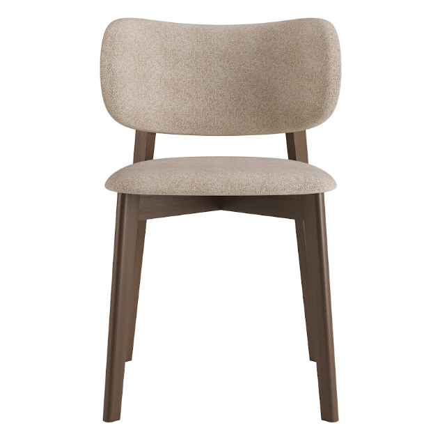 Стул обеденный LVK- Hawk массив ясеня (темный орех) 