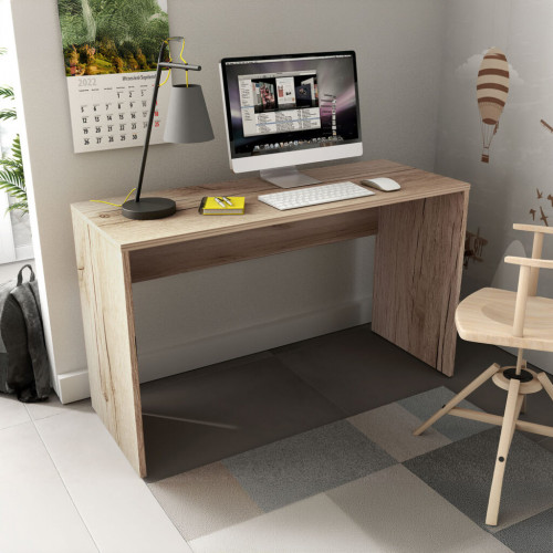 Письменный стол без тумбы Helvetia AGAPI 24N3LZ03 (натуральный дуб)