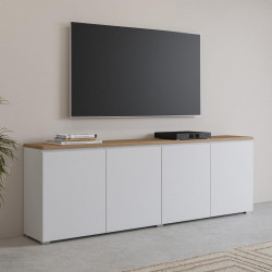 Комод на 4 двери Helvetia MODO 247VOJ25 (белый/дуб маувелла)