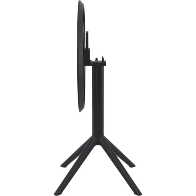 Стол уличный круглый складной Siesta Sky Folding Table 60 (черный)