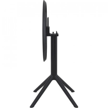 Стол уличный круглый складной Siesta Sky Folding Table 60 (черный)