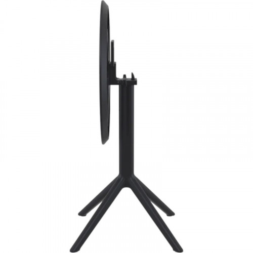 Стол уличный круглый складной Siesta Sky Folding Table 60 (черный)