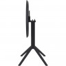 Стол уличный круглый складной Siesta Sky Folding Table 60 (черный)
