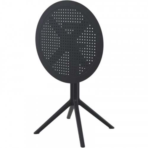 Стол уличный круглый складной Siesta Sky Folding Table 60 (черный)